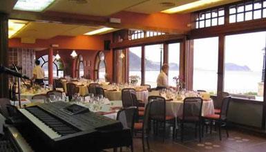 Dining room of the restaurant