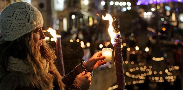 Night of Candles in Vitoria-Gasteiz